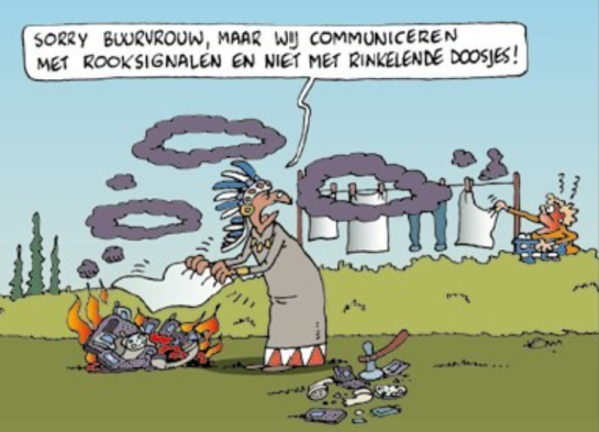Cartoon sluikstoken